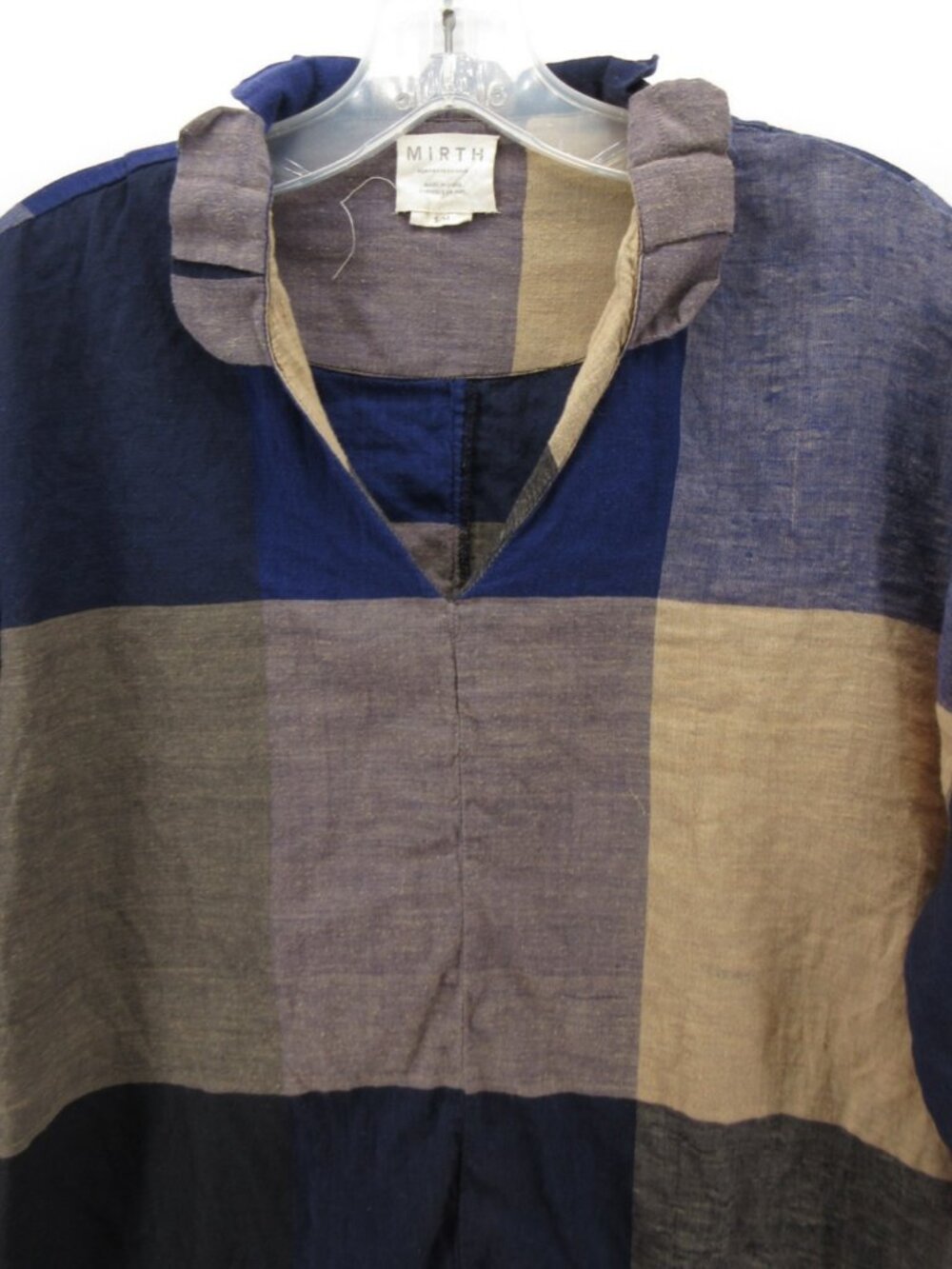 Mirth Patchwork Top Colorblock Handmade Edition S/M - Picture 2 of 10